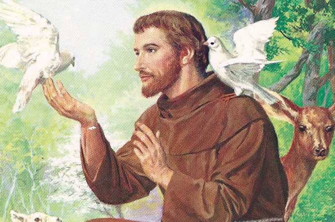 Who is Saint Francis of Assisi, what is his biography, How did he receive the callingh of God, How did his life change for the glory of God. Know more about him at Grace Ministry saint of the day Online.